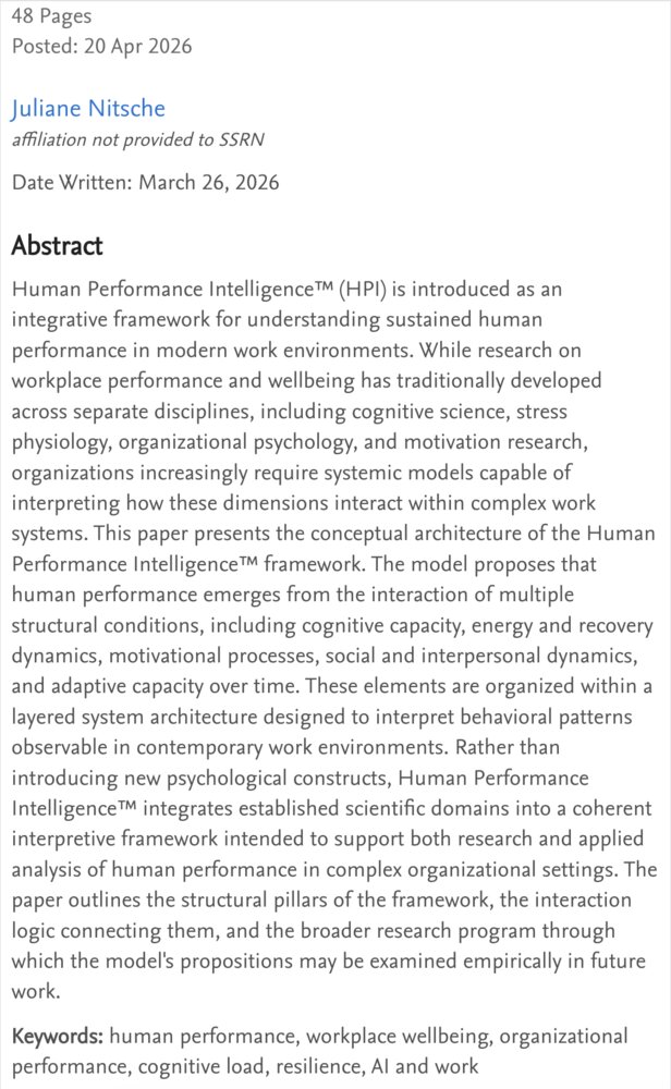 HPI paper on SSRN